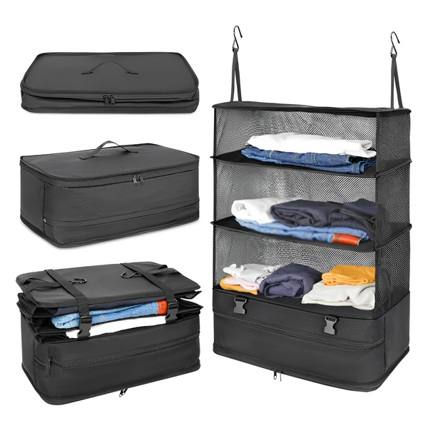 Travel Organization with the Hanging Clothes Storage Bag